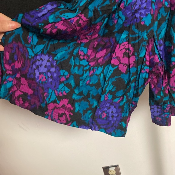 Langtry 90s rayon shorts size medium - Picture 3 of 7